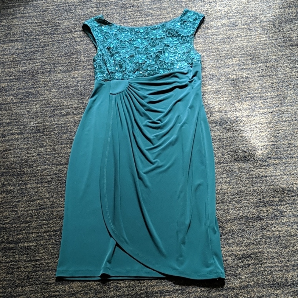 Sparkle in in this cocktail dress